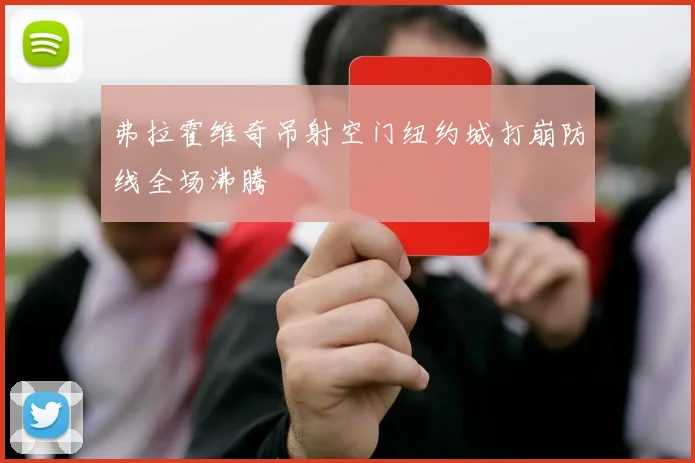 弗拉霍维奇吊射空门纽约城打崩防线全场沸腾