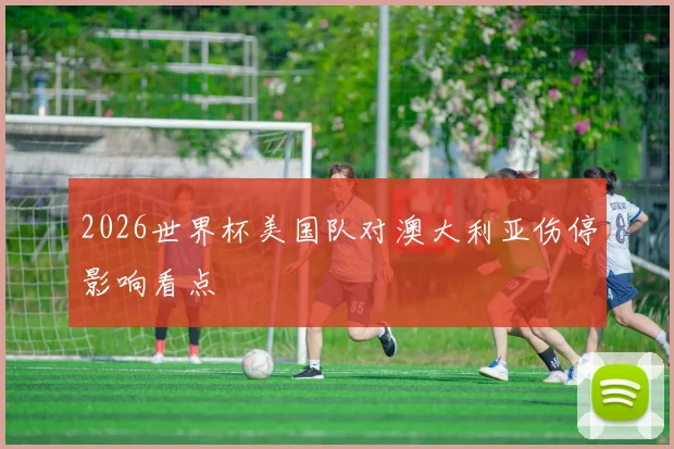 2026世界杯美国队对澳大利亚伤停影响看点